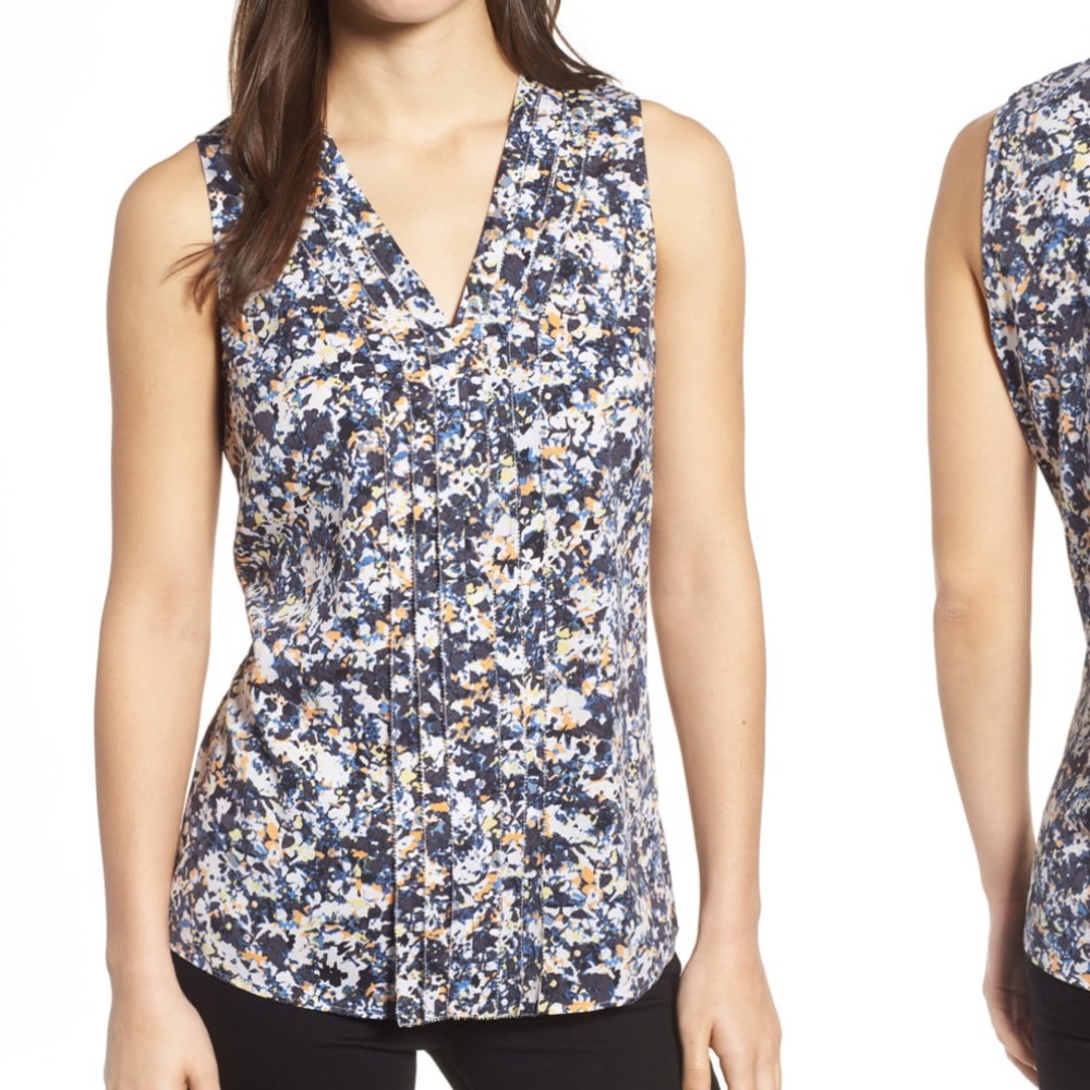 Flowered Blouse - image 1